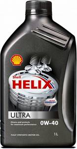 SHELL HELIX ULTRA 0w40 SM/CF 1л